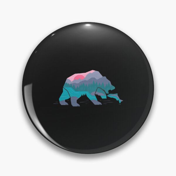 Item preview, Bear Mountain River Landscape Geometric  designed and sold by ANNEINGTON.