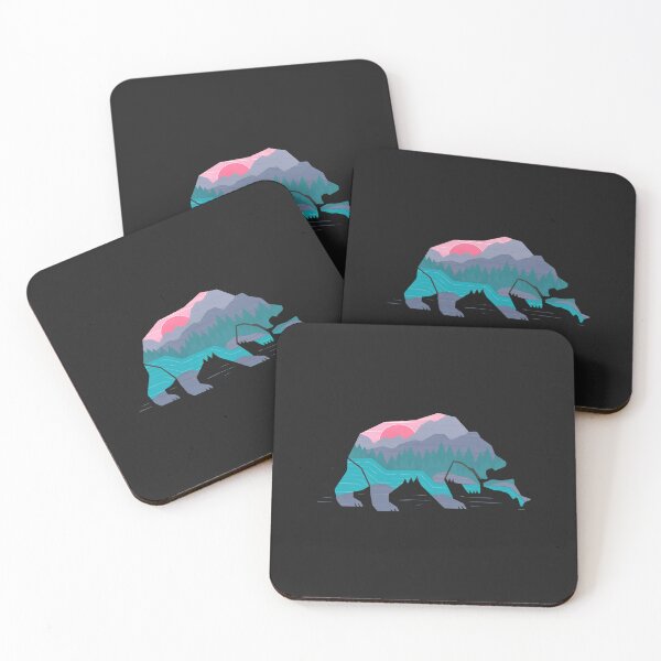 Item preview, Bear Mountain River Landscape Geometric  designed and sold by ANNEINGTON.