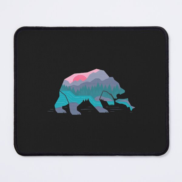 Item preview, Bear Mountain River Landscape Geometric  designed and sold by ANNEINGTON.