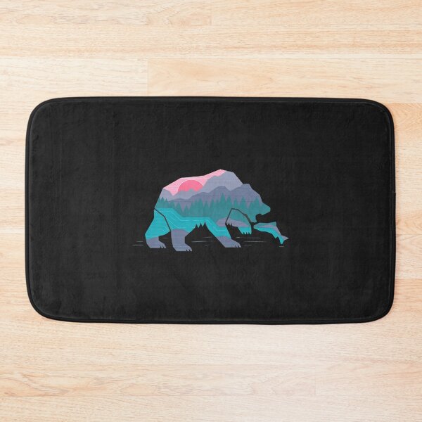 Item preview, Bear Mountain River Landscape Geometric  designed and sold by ANNEINGTON.