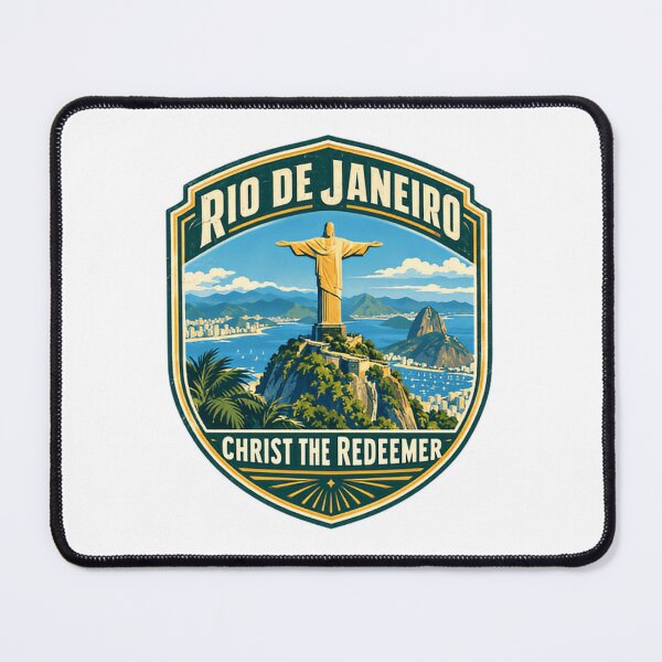 Item preview, Rio De Janeiro Christ The Redeemer Brazil Travel Landmark designed and sold by Star3NowForMe.