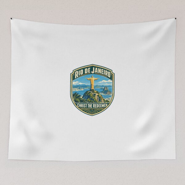Item preview, Rio De Janeiro Christ The Redeemer Brazil Travel Landmark designed and sold by Star3NowForMe.