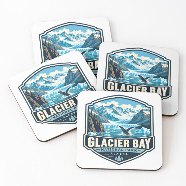 Item preview, Glacier Bay National Park Alaska Traveler Souvenir Whale Mountain Nature Lover designed and sold by Simsimah26Parks.