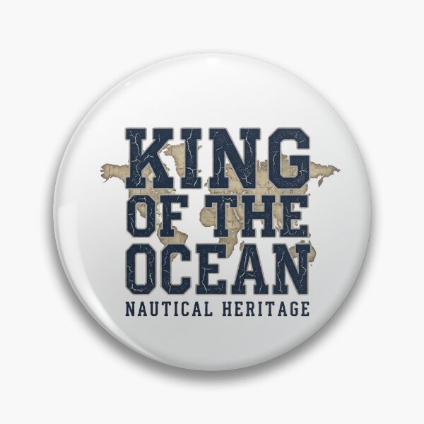 Item preview, King of the Ocean Vintage Nautical designed and sold by KawaiiPixelClub.