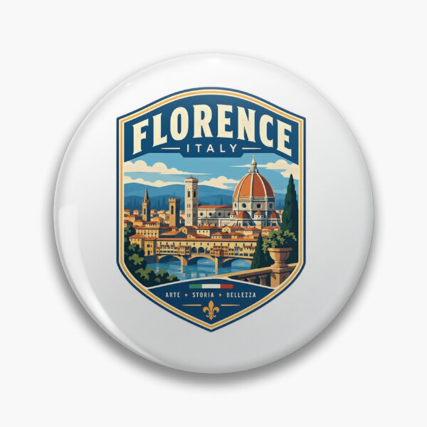 Item preview, Florence Italy Arte Storia Bellezza Italian Travel Souvenir designed and sold by Simsimah26Parks.