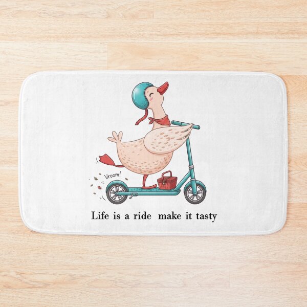 Item preview, Bold "Life is a Ride" Typography Poster – Inspirational Wall Art for Adventure Lovers designed and sold by Wildlife Wonders.