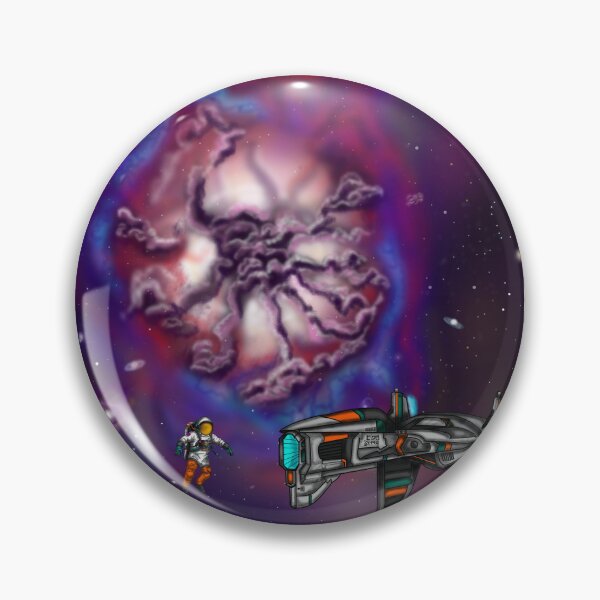 Item preview, A Space Dude in Space with a Space Ship - Official TrashTV Merch designed and sold by TrashTVOfficial.