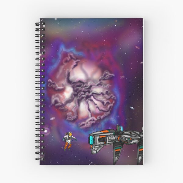 Item preview, A Space Dude in Space with a Space Ship - Official TrashTV Merch designed and sold by TrashTVOfficial.