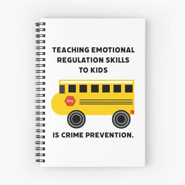 Item preview, Teaching emotional regulation skills to kids is crime prevention. designed and sold by Rachel the Artist .