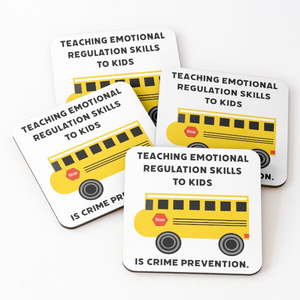 Item preview, Teaching emotional regulation skills to kids is crime prevention. designed and sold by Rachel the Artist .