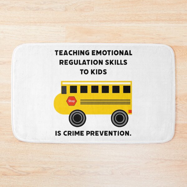 Item preview, Teaching emotional regulation skills to kids is crime prevention. designed and sold by Rachel the Artist .