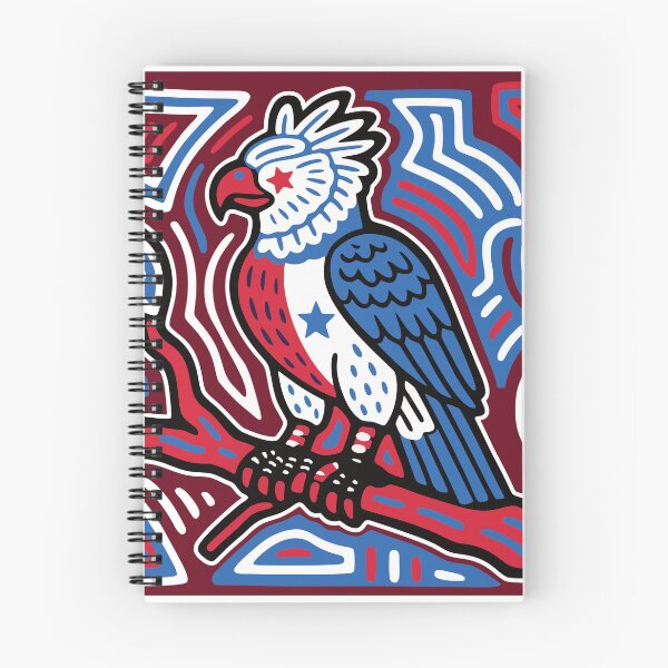 Item preview, Panamanian harpy eagle mola designed and sold by Melquidedec.