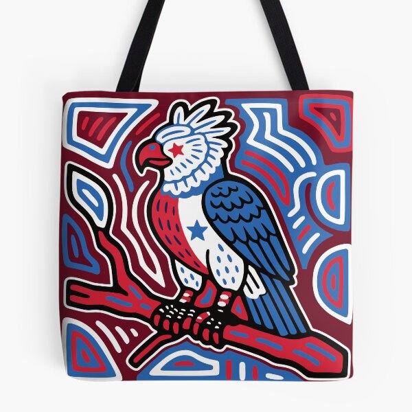 Item preview, Panamanian harpy eagle mola designed and sold by Melquidedec.