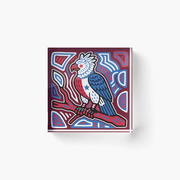Item preview, Panamanian harpy eagle mola designed and sold by Melquidedec.