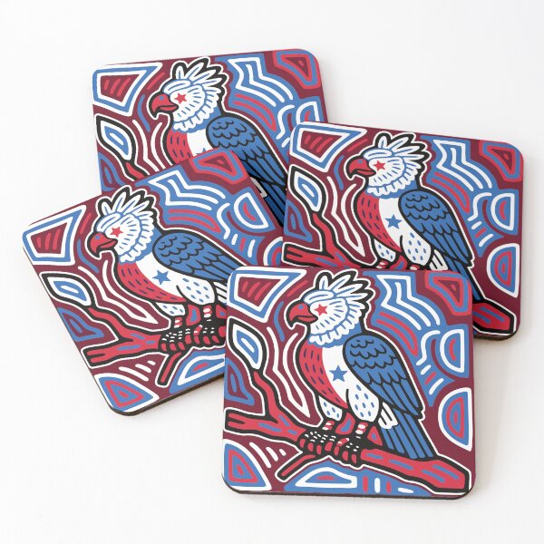 Item preview, Panamanian harpy eagle mola designed and sold by Melquidedec.