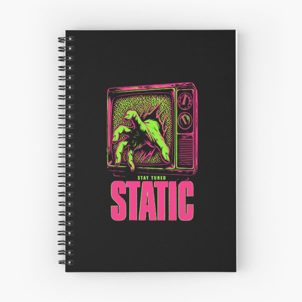 Item preview, Halloween Stay Tuned Static Haunted Television Horror designed and sold by Uglyandcute.