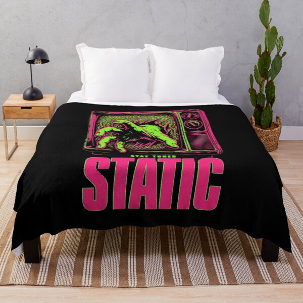 Item preview, Halloween Stay Tuned Static Haunted Television Horror designed and sold by Uglyandcute.
