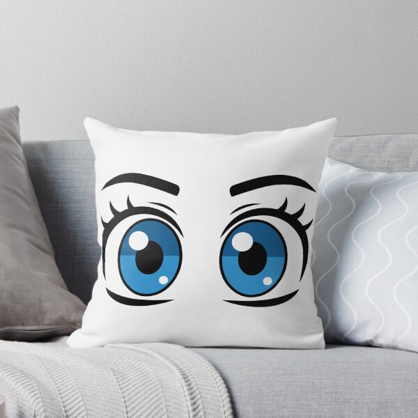 Item preview, Sparkly Blue Kawaii Anime Eyes designed and sold by meghnad.
