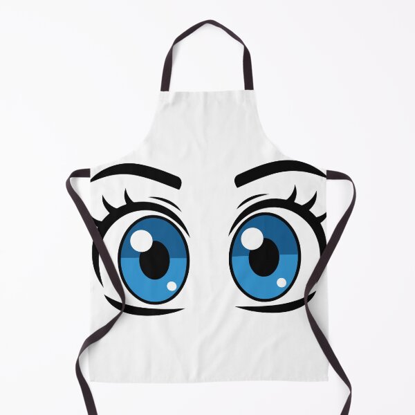 Item preview, Sparkly Blue Kawaii Anime Eyes designed and sold by meghnad.