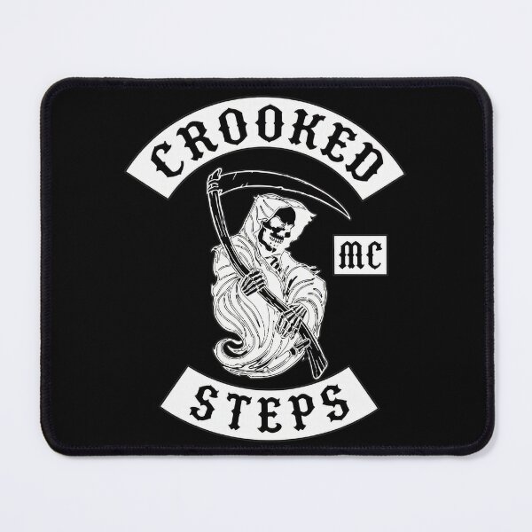 Item preview, Crooked Steps Grim Reaper MC Biker Art designed and sold by JAMESCHULTE.
