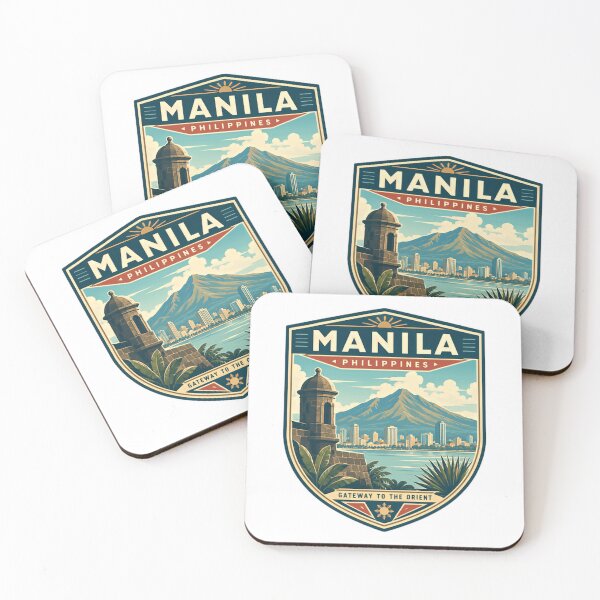 Item preview, Manila Philippines Gateway To The Orient Filipino Travel Tourist Souvenir designed and sold by Star3NowForMe.