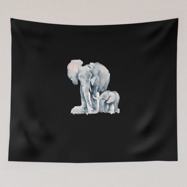 Item preview, Elephant Watercolor designed and sold by venemaxqmaya.