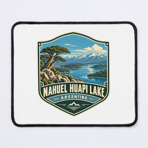 Item preview, Nahuel Huapi Lake Argentina Travel Souvenir Patagonia Vacation Explorer designed and sold by Star3NowForMe.