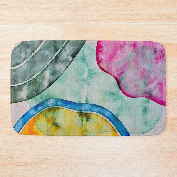 Item preview, Fever – Colorful Abstract Watercolor Painting designed and sold by DaydreamDept..