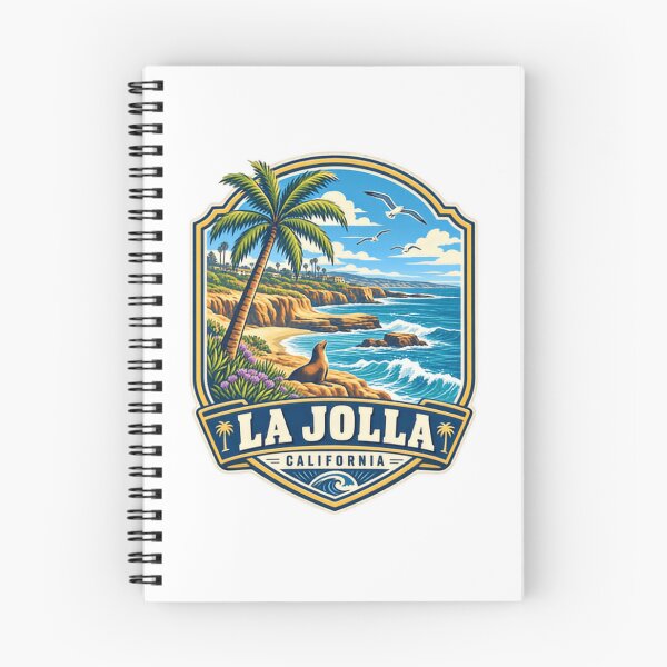 Item preview, La Jolla California Coastal Beach Travel Souvenir designed and sold by Star3NowForMe.