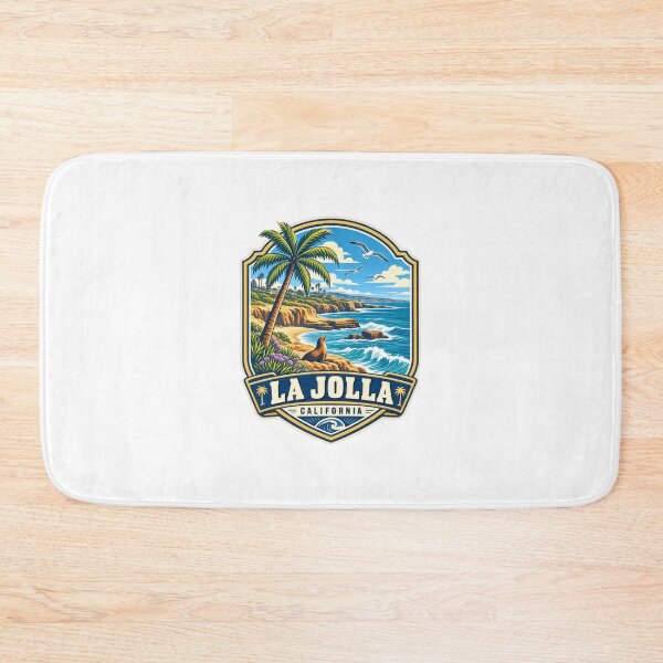 Item preview, La Jolla California Coastal Beach Travel Souvenir designed and sold by Star3NowForMe.