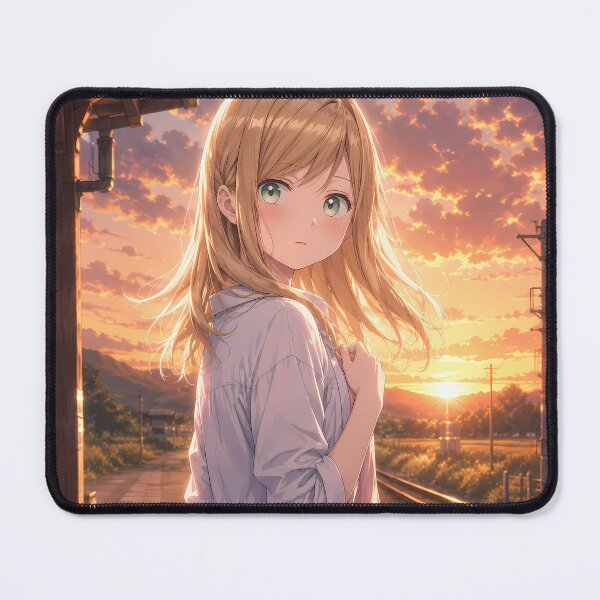 Item preview, Akane Kinoshita Yamada Lv999 Rural Station Sunset designed and sold by SolenneAzur.