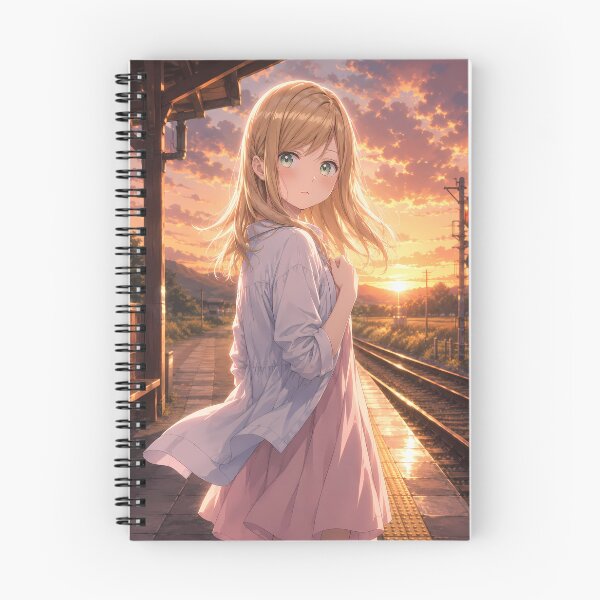 Item preview, Akane Kinoshita Yamada Lv999 Rural Station Sunset designed and sold by SolenneAzur.