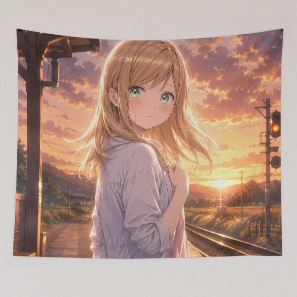 Item preview, Akane Kinoshita Yamada Nivel 999 Estación Rural Puesta de Sol designed and sold by SolenneAzur.