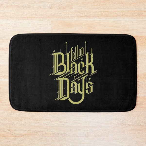 Item preview, Fell on Black Days Artistic Typography Gold Dark designed and sold by JAMESCHULTE.