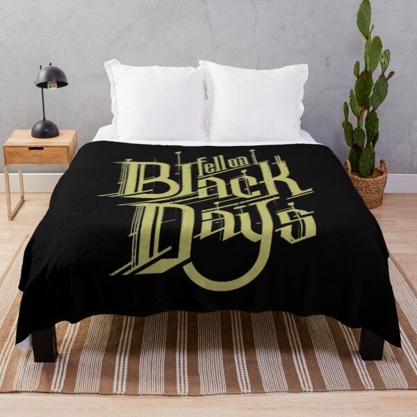 Item preview, Fell on Black Days Artistic Typography Gold Dark designed and sold by JAMESCHULTE.