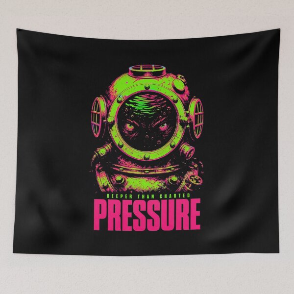 Item preview, Halloween Deeper Than Charted Deep Sea Diver Horror designed and sold by Uglyandcute.