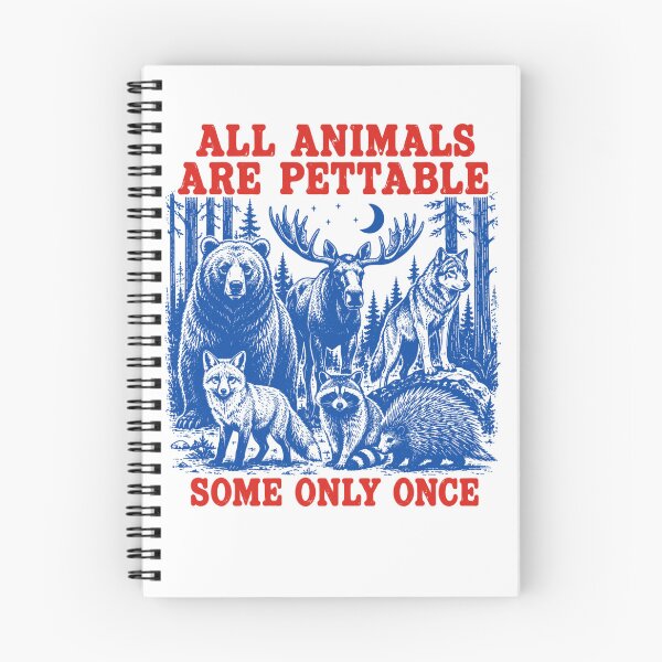 Item preview, Vintage All Animals are Pettable Some Only Once designed and sold by dr-blind-pdf.