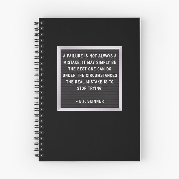 Item preview, Failure Bf Skinner Letterboard Quote designed and sold by terixdfmid.