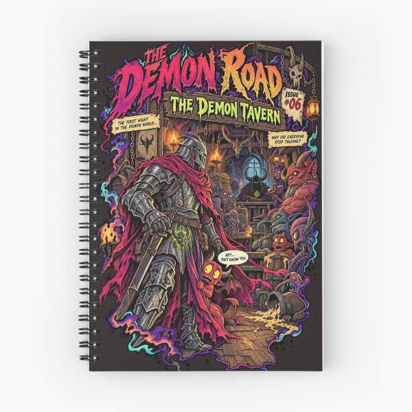 Item preview, THE DEMON ROAD — ISSUE #06: THE DEMON TAVERN designed and sold by KrungiT Design .