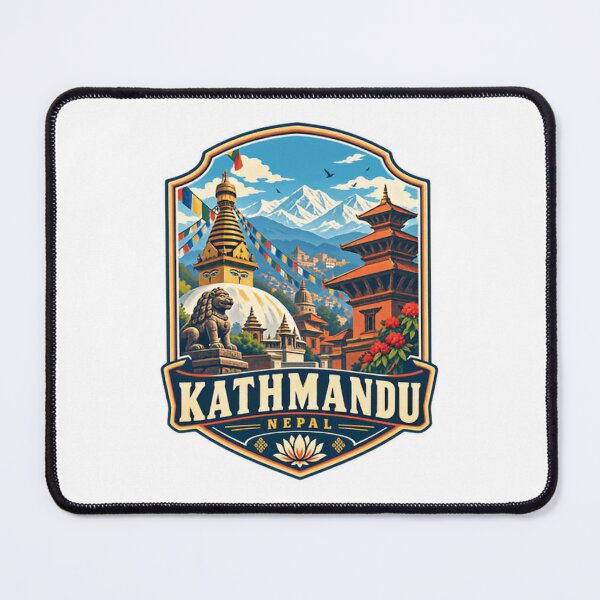 Item preview, Kathmandu Nepal Travel Tourist Vacation Souvenir designed and sold by Star3NowForMe.