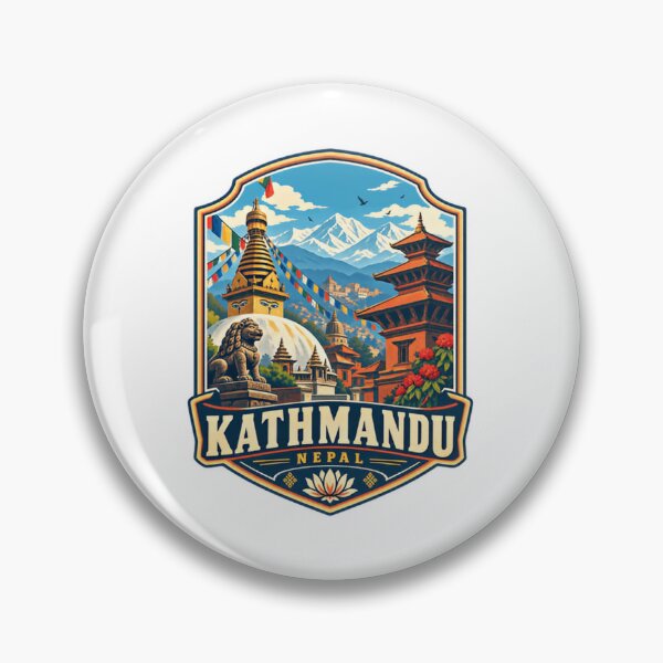Item preview, Kathmandu Nepal Travel Tourist Vacation Souvenir designed and sold by Star3NowForMe.