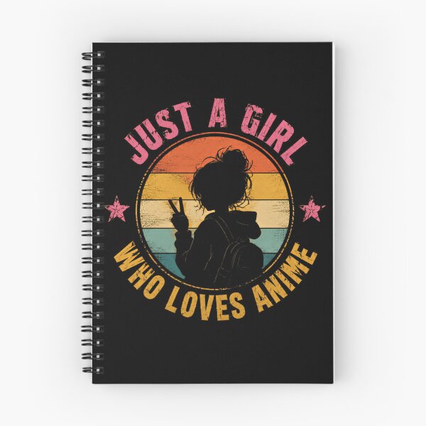 Item preview, Just A Girl Who Loves Anime Otaku Weeb Fan designed and sold by SkeletonsDanger.