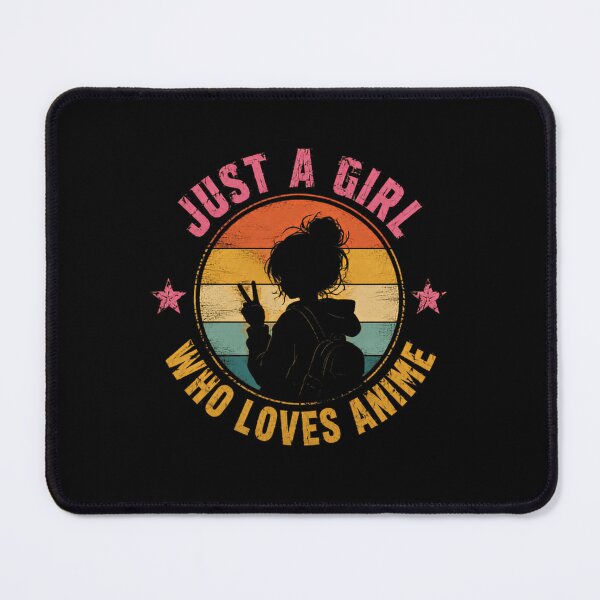 Item preview, Just A Girl Who Loves Anime Otaku Weeb Fan designed and sold by SkeletonsDanger.
