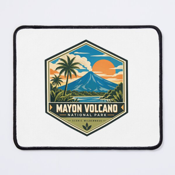 Item preview, Mayon Volcano National Park Scenic Wilderness Philippines Travel Souvenir designed and sold by Simsimah26Parks.