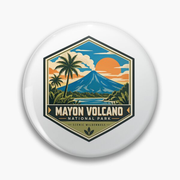 Item preview, Mayon Volcano National Park Scenic Wilderness Philippines Travel Souvenir designed and sold by Simsimah26Parks.