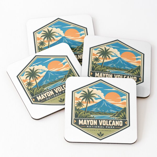Item preview, Mayon Volcano National Park Scenic Wilderness Philippines Travel Souvenir designed and sold by Simsimah26Parks.