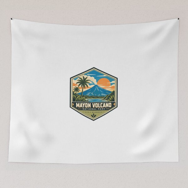 Item preview, Mayon Volcano National Park Scenic Wilderness Philippines Travel Souvenir designed and sold by Simsimah26Parks.