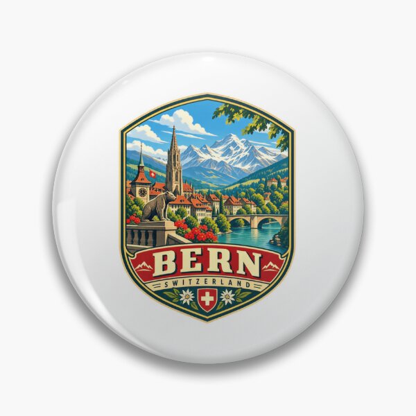 Item preview, Bern Switzerland City Travel Souvenir designed and sold by Star3NowForMe.