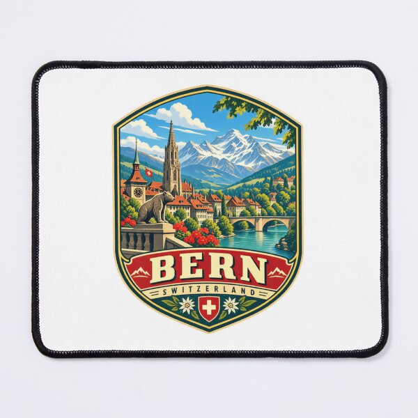 Item preview, Bern Switzerland City Travel Souvenir designed and sold by Star3NowForMe.