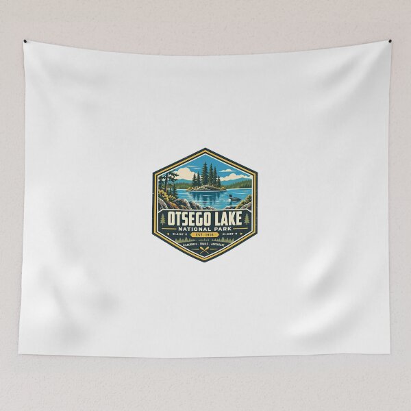 Item preview, Parque Nacional del Lago Otsego, fundado en 1916. Aventura en senderos naturales. designed and sold by Simsimah26Parks.